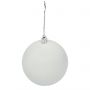 Nadal christmas bauble, White