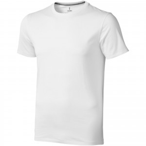 Nanaimo 160 g/m2 short sleeve men's t-shirt, White