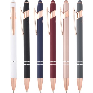 Nanna ballpoint pen with rose gold finish (black ink), Dusty (Metallic pen)