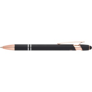 Nanna ballpoint pen with rose gold finish (black ink), Solid (Metallic pen)