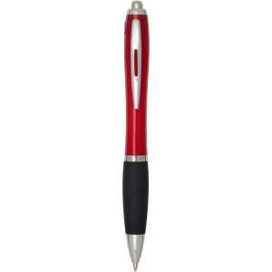 Nash RCS recycled plastic ballpoint pen with coloured barrel