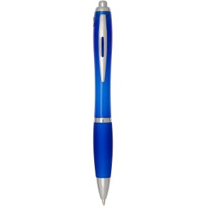 Nash RCS recycled plastic ballpoint pen with coloured barrel