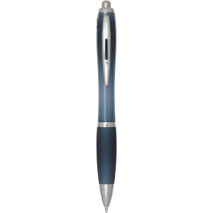 Nash RCS recycled plastic ballpoint pen with coloured barrel