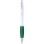 Nash recycled plastic ballpoint pen (black ink), Green