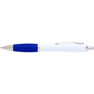 Nash recycled plastic ballpoint pen (blue ink), Royal blue (Plastic pen)