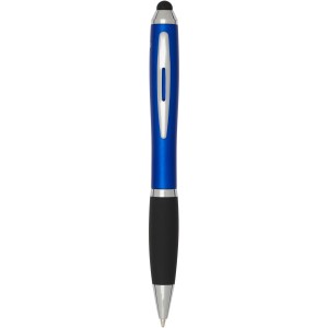 Nash RCS recycled plastic stylus ballpoint pen with coloured
