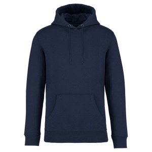 ECO-FRIENDLY UNISEX HOODED SWEATSHIRT, Navy Blue