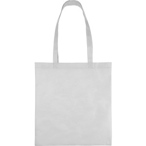 Nonwoven (80 gsm) shopping bag Taye, white