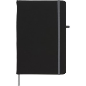 Noir medium notebook, solid black,Grey (Notebooks)