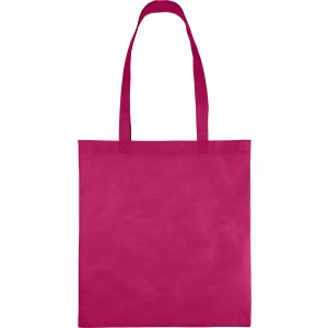 Nonwoven (80 gsm) shopping bag Taye, pink (Shopping bags)