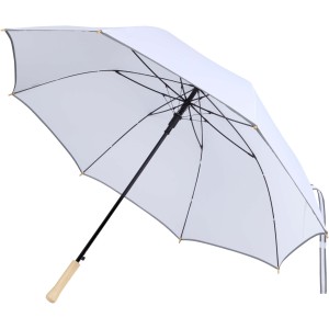 Norman 30? windproof RPET umbrella, White