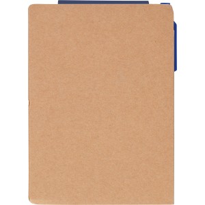 Notebook Quillo, Recycled cardboard, A6, Blank, blue