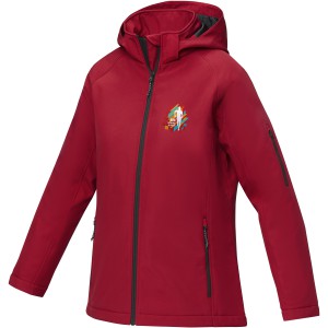 Notus women's padded softshell jacket, Red (Jackets)