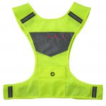 Nylon (600D) safety vest Minna, yellow (7911-06)