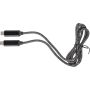 Nylon charging cable 100W Gerd, black