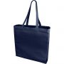 Odessa 220 g/m2 cotton tote bag, Navy