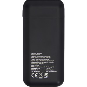 Odyssey 10.000mAh high density powerbank, Solid black (Powerbanks)