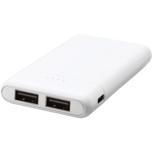 Odyssey 5000mAh high density powerbank, White (Powerbanks)