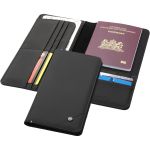Odyssey RFID secure travel wallet, solid black (11971400)