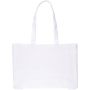 Oeko-Tex cotton (220 gsm) shopping bag Isaac, white