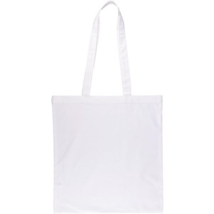 Oeko-Tex cotton (140 gsm) shopping bag Kenneth, white