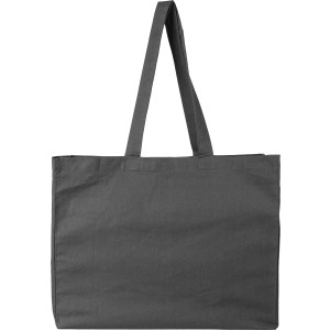 Oeko-Tex(r) cotton (180 gsm) shopping bag Malina, grey