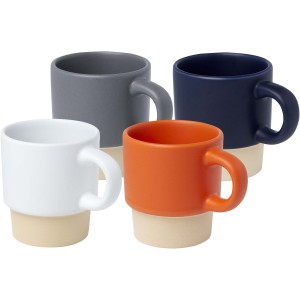 Olympia 130 ml stackable expresso cup with clay bottom, Navy (Glasses)