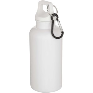 Oregon 400 ml solid colour RCS recycled plastic water bottle