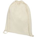 Oregon cotton drawstring backpack, Natural (12011300)
