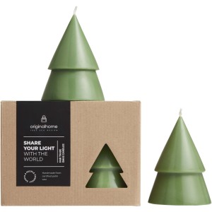 Originalhome Xmas tree candle set of 2 - M, Heather green (Candles)