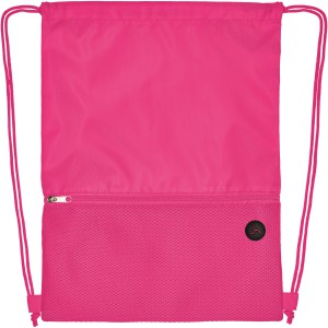 Oriole mesh drawstring backpack, Magenta (Backpacks)