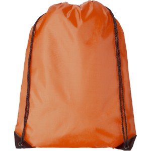 Oriole premium drawstring backpack, Orange (Backpacks)