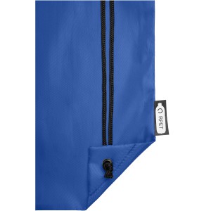 Oriole RPET drawstring backpack, Blue (Backpacks)