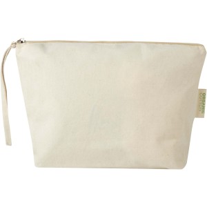 Orissa 180 g/m2 organic large accessory pouch 3L, Natural (Cosmetic bags)