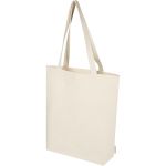 Orissa 180 g/m2 organic wide bottom tote bag 11L, Natural (13006006)