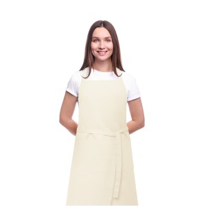 Orissa 200 g/m2 GOTS organic cotton apron, Natural (Apron)