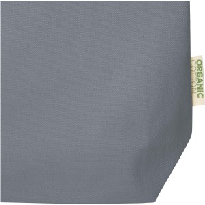 Orissa 270 g/m2 organic tote bag 10L, Grey (Shopping bags)