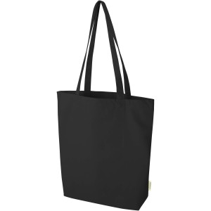 Orissa 270 g/m2 organic tote bag 10L, Solid black (Shopping bags)