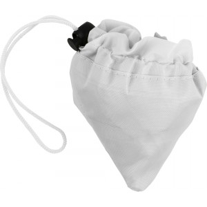 Polyester (210D) shopping bag Billie, white