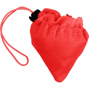 Polyester (210D) shopping bag Billie, red