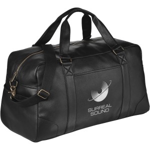 Oxford weekend travel duffel bag, solid black (Travel bags)