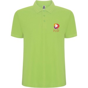 Pegaso Premium short sleeve kids polo, Mantis Green (Polo shirt, 90-100% cotton)