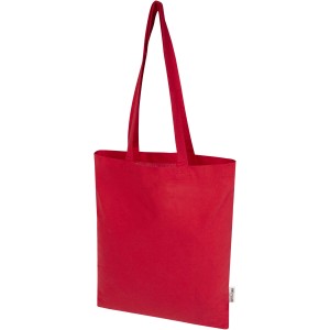 Peru Blend 180 g/m2 GRS recycled cotton tote bag 7L, Red