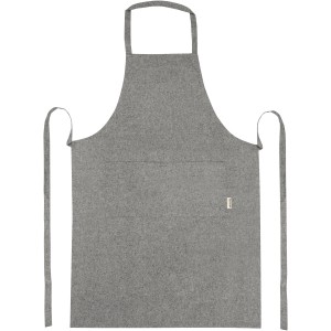 Pheebs 200 g/m2 recycled cotton apron, Heather black (Apron)