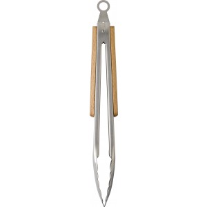 Stainless steel tongs Zephyr, brown (Picnic, camping, grill)