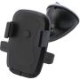 Plastic mobile phone holder Laurine, black