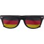 Plexiglass sunglasses with country flag Lexi, black/red