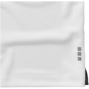 Ottawa short sleeve men's cool fit polo, White (Polo short, mixed fiber, synthetic)