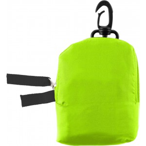 Polyester (190T) shopping bag Miley, lime (Shopping bags)