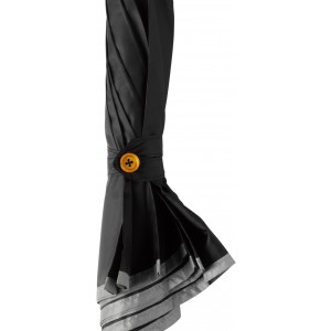 Polyester (190T) umbrella Carice, black (Umbrellas)